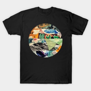 vivid abyss – abstract alchemy (circle) T-Shirt